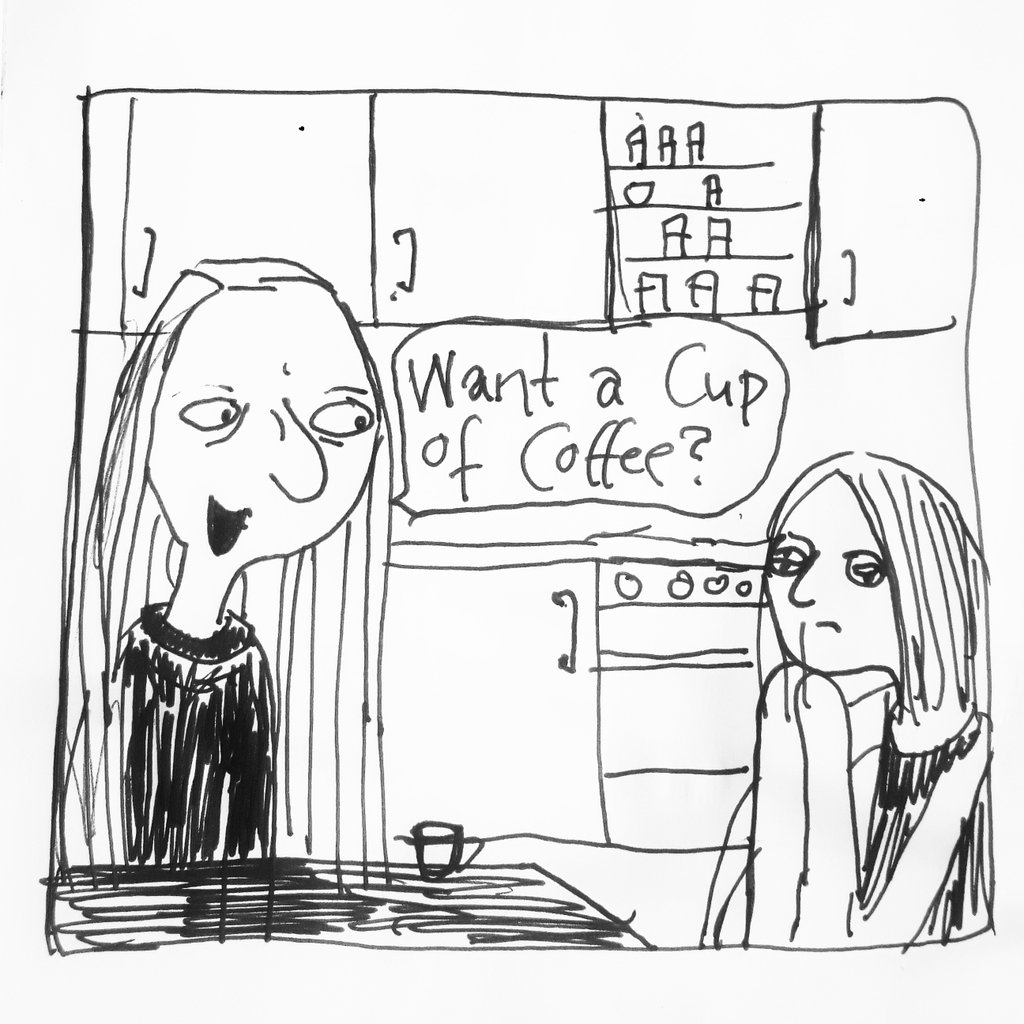 Morning peptalk #comics #webcomics #mornings #tegneserie #illustration #comic #tegning