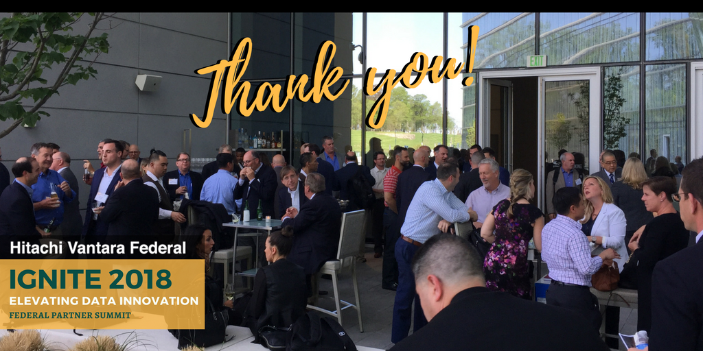hitachi_federal's tweet photo. Thank You to all who came out to our Partner Summit last week! We look forward to collaborating with each of you! Special shoutout to our co-sponsors @immixGroup_Inc & @ExtremeNetworks ! #PartnersFirst #hvfedIGNITE https://t.co/QVzj8pmgrU