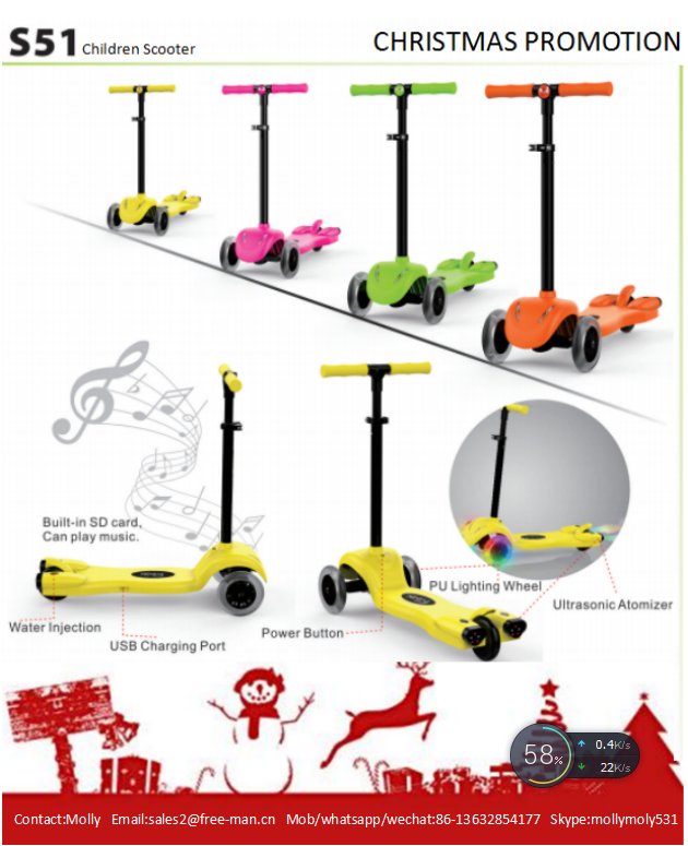 Freemanmobility's tweet image. Freeman PATENT kid scooter with TF card to play music &amp;amp; tell stories(download anything as you want) ,colorful spray &amp;amp; flashing wheels.CE,RoHS,Reach,EN71 for Europe and FCC,ASTM F963 for US are ready,for other countries,certificates are in process.bit.ly/2jCXC2A