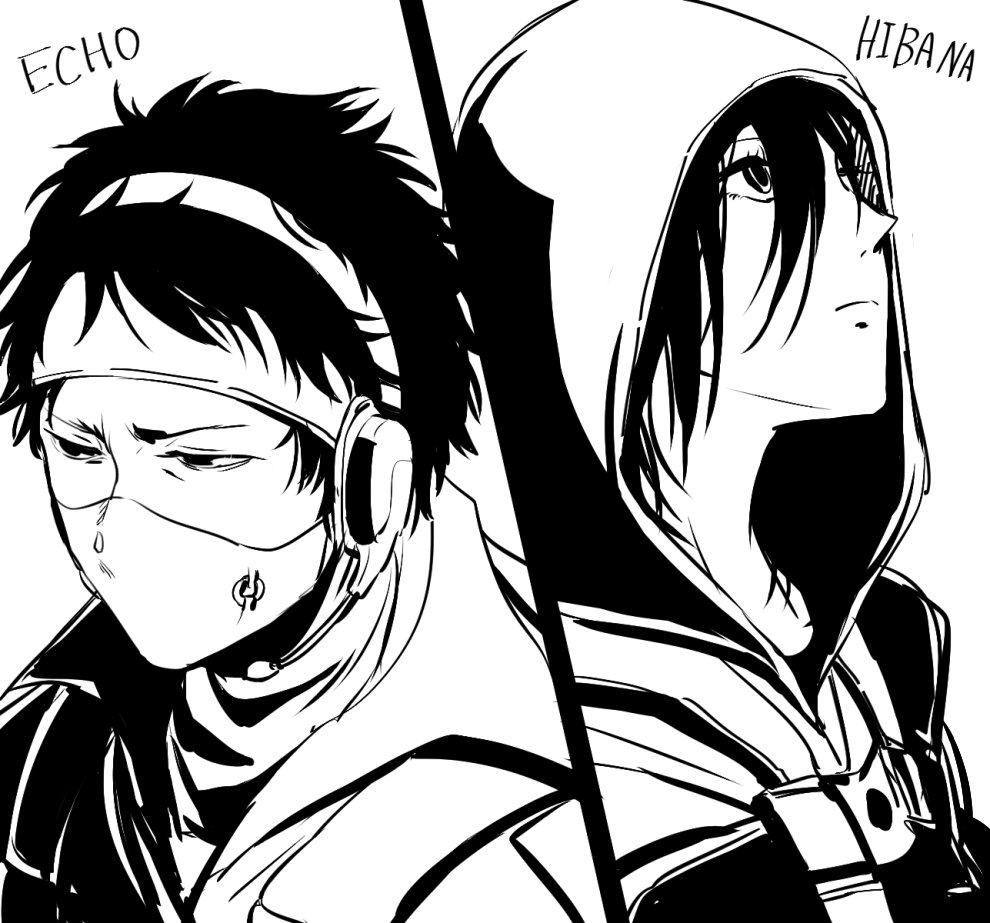 エコーとヒバナ #R6S 