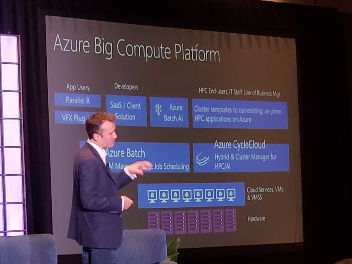 alex_woodie's tweet image. Jason Stowe of @Azure (formerly Cycle Computing) explains @AdvScaleForum the range of Microsoft cloud analytic offerings #AdvScaleForum