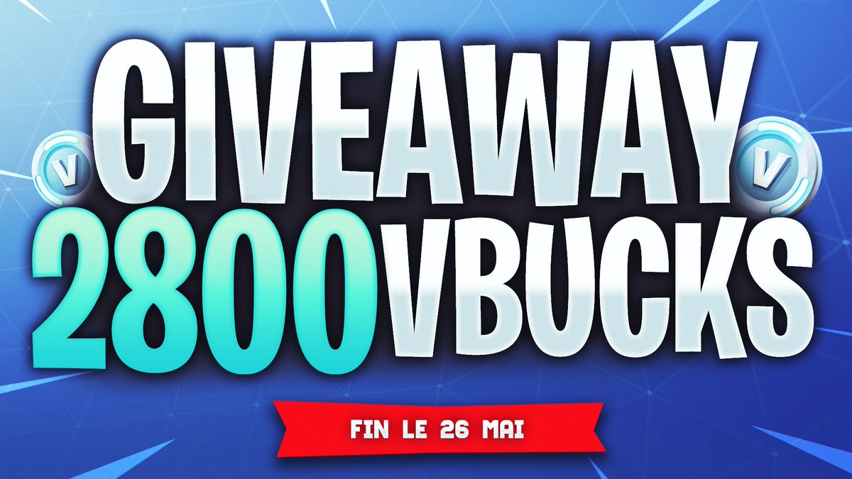 Sb Vato On Twitter Concours Win 2800 V Bucks - 