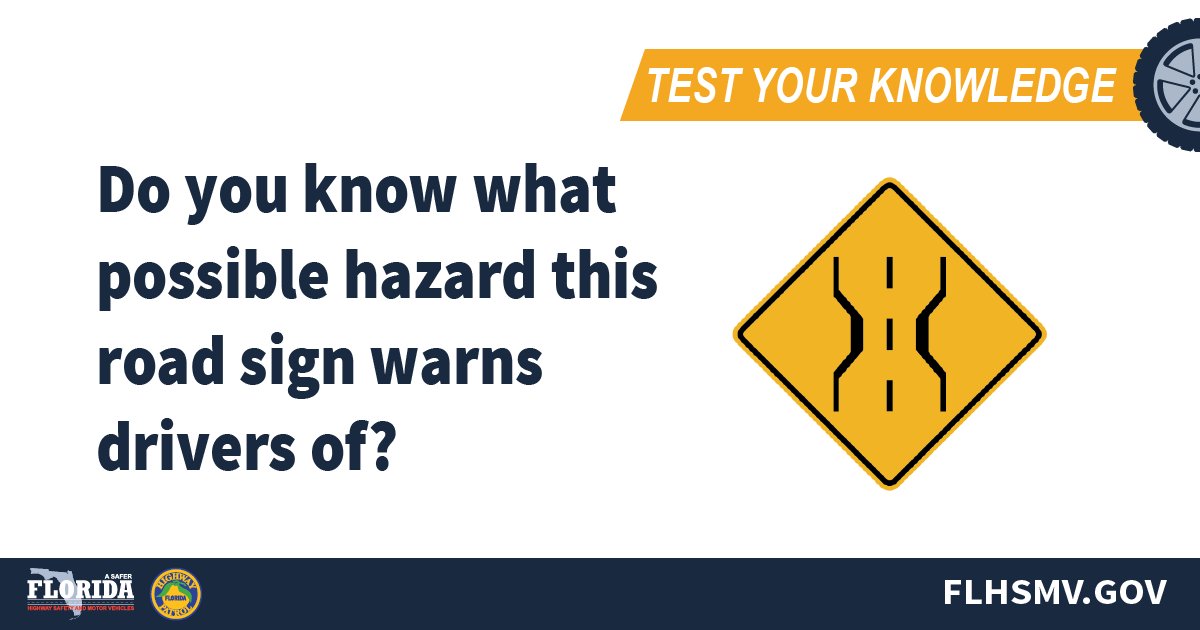 flhsmv on twitter how well do you know the road signs on florida