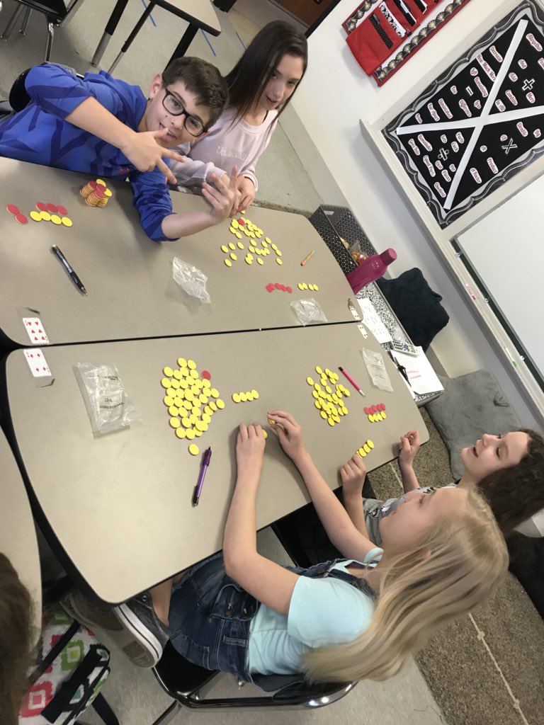 brooksbraves's tweet photo. Watch out 7th grade we are coming for you!! 🤩🤩 #gettingreadyfor7thgrade #addingintegers https://t.co/myBA3ftbI0