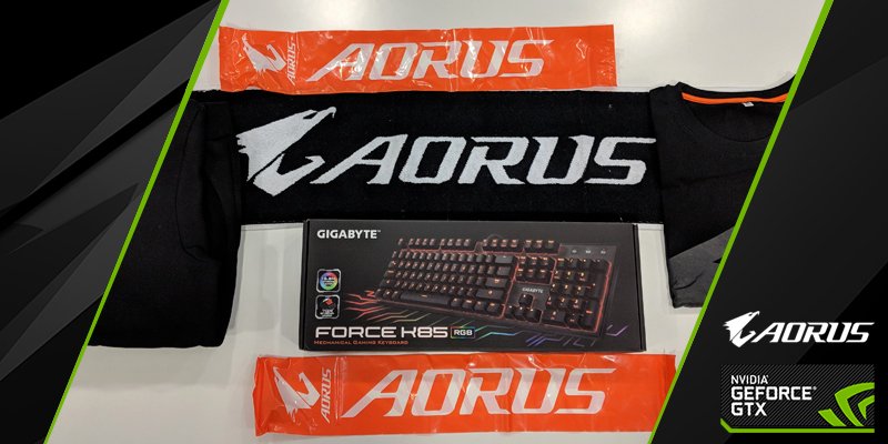 NVIDIAGeForceES's tweet photo. ¡Sorteamos un pack de productos Aorus! Para participar, tan sólo tienes que seguirnos, a @aorus_es y hacer RT a este tuit. Seleccionaremos el ganado r el miércoles 9. ¡Suerte a todos! 💚 https://t.co/xDMZD7oYXt