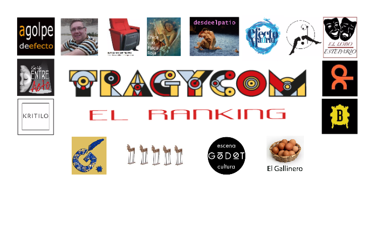 TRAGYCOM's tweet photo. 17 voces independientes,variadas,con criterio.Y precisamente por ello muchas veces contradictorias. Nos salimos de la norma por nuestro eclecticismo aunque sabemos que eso no siempre agrada a todo el mundo. Bienvenidos una semana más al #RankingdeTragycom https://t.co/MHHuVL0uoI https://t.co/dILMZfnaXE