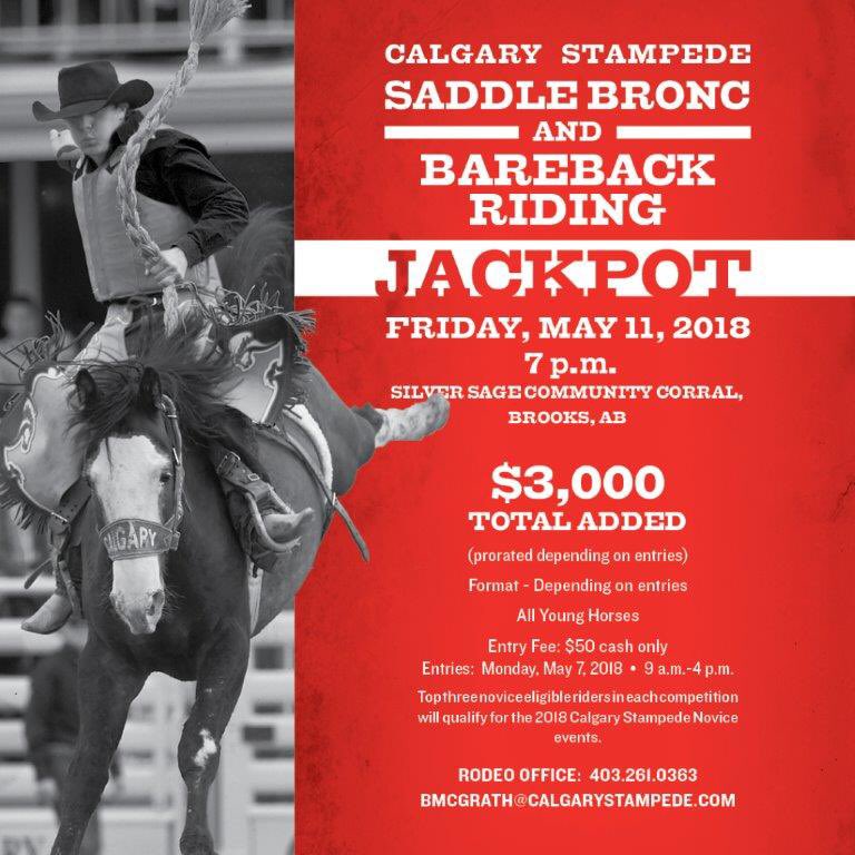Attention all Bronc and Bareback Riders: today is entry day for the <a href="/calgarystampede/">Calgary Stampede</a> rough stock jackpot <a href="/CS_Rodeo/">CS Rodeo</a>