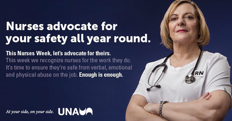 UNA marks Nurses Week with acknowledgement, thanks and concern: una.ab.ca/879/nurses-wee… #nursesweek