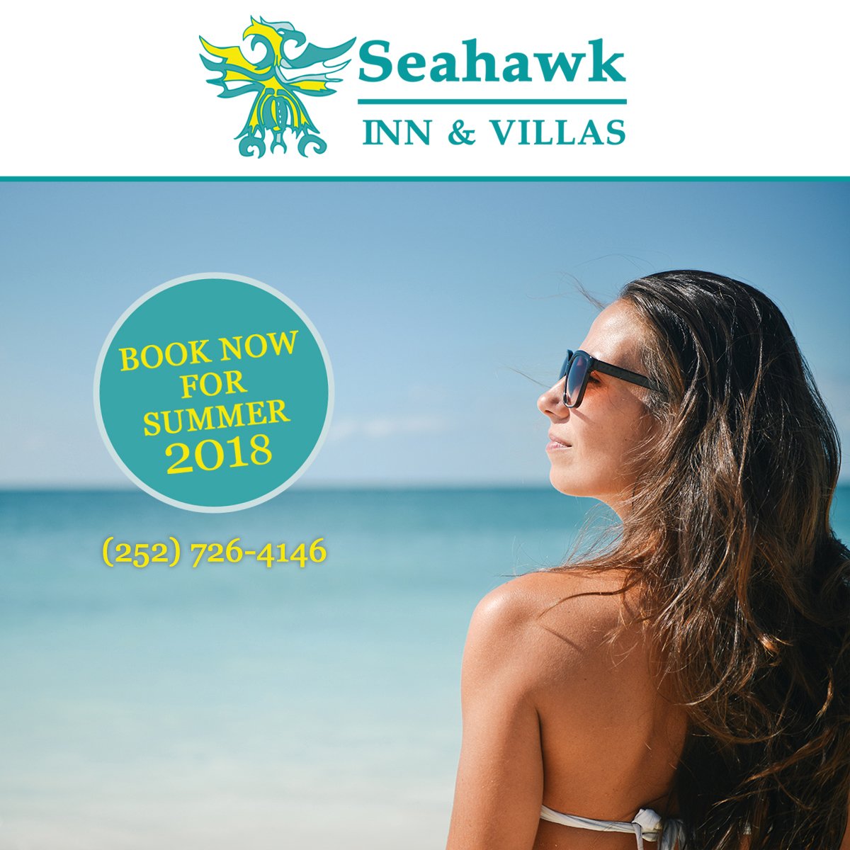 SeahawkInn's tweet image. With summer just around the corner, now is the perfect time to book your stay at the #SeahawkInn. Call us on (252) 726-4146 or book via our website seahawkinn-villas.com to avoid disappointment. We can't wait to see you this summer in #AtlanticBeach #NorthCarolina!
