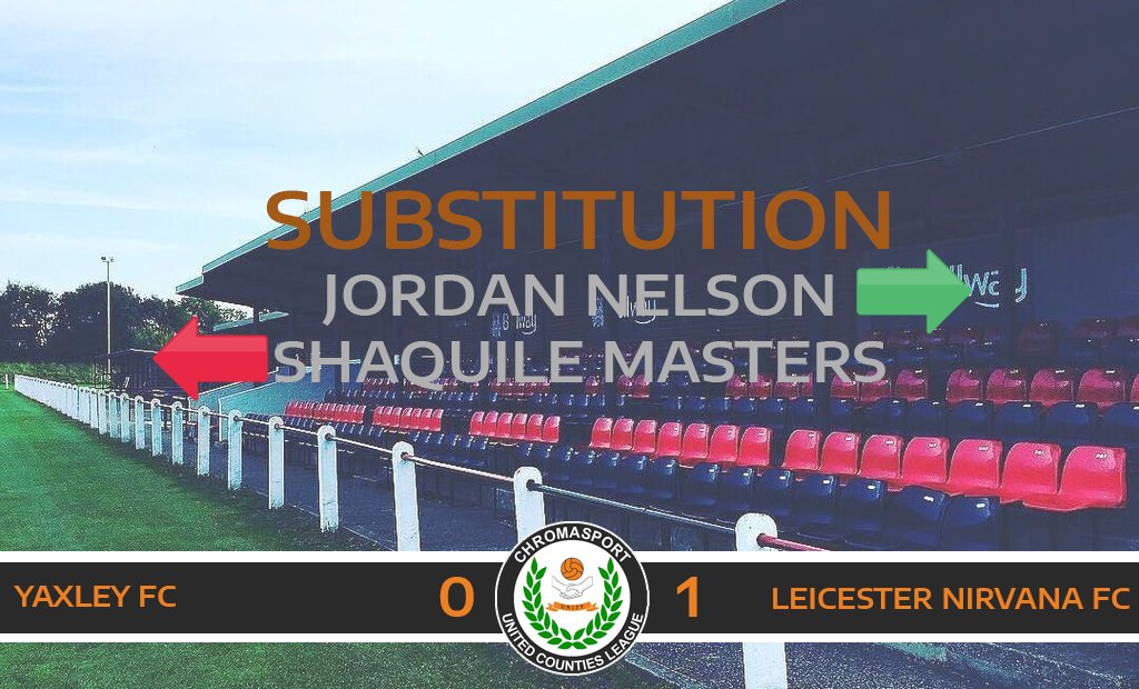 utdcos's tweet photo. 60' Third and final substitute for @LeicNirvana.
@yaxleyfc 0 v 1 @LeicNirvana
#UCLKOC https://t.co/TeotbL4wtz