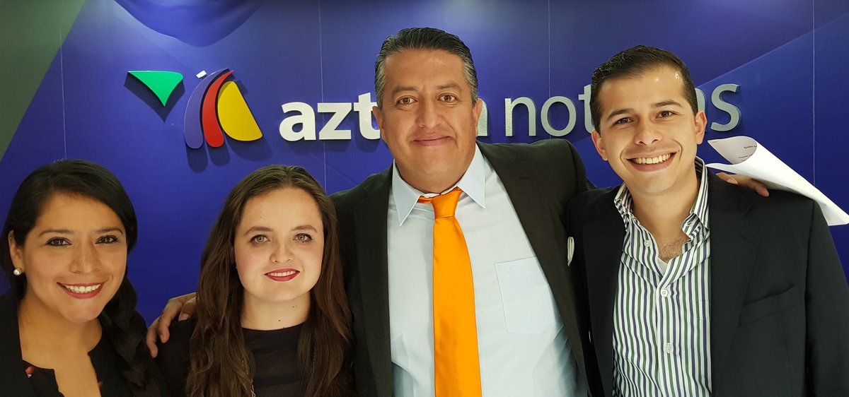 AgustinArcosG's tweet photo. Gracias @Galicia_Edgar, @AztecaNoticias. Gran charla sobre @Kybernus y la iniciativa #RecuperaTuFuturo. En #Mayo28 entregaremos las 50 propuestas de política pública a la Candidata y Candidatos a la Presidencia de la República. #TuLiderazgoImporta https://t.co/yrdLpYSqQp