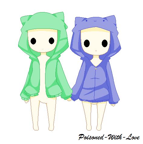 PU Sleepy Couple Base animated female character transparent background PNG  clipart  HiClipart