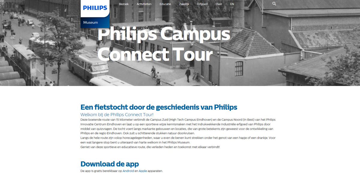 berttip's tweet photo. Zin om te fietsen en meer te weten te komen over Philips? Download dan nu de Philips Campus Connect app..
#EindhovenStories #berttip https://t.co/8DvgXbOo9n