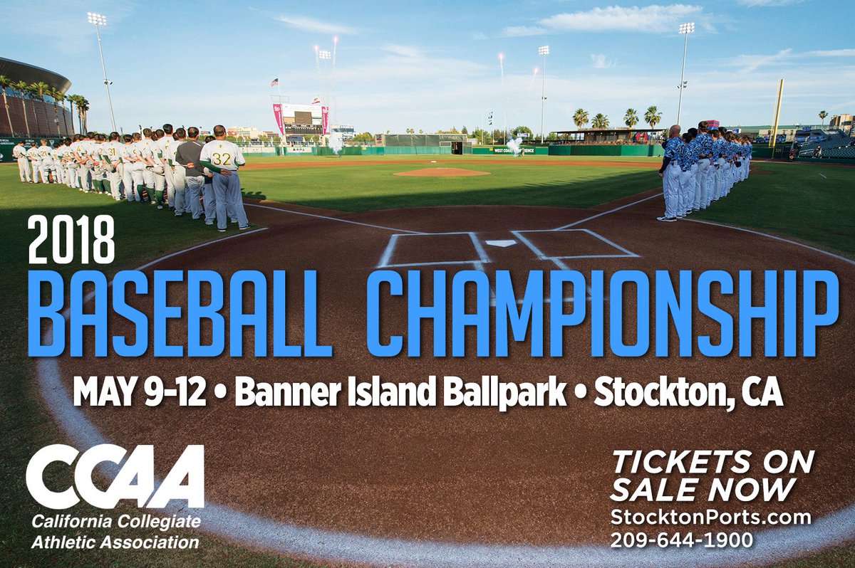 BogusSurfdog's tweet photo. It's GO time! See you in Stockton! @CSUMBbaseball @UCSDbsb @ChicoWildcats @cppbroncos @LAGoldenEagles @SFStateBaseball  
@stocktonports @VisitStockton #CCAASuccess https://t.co/Y3oU0UeZFO