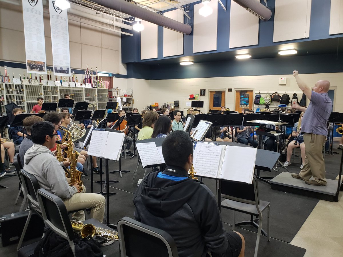 Practicing for Graduation this Friday!! <a href="/CentralBulldog/">Central High School</a>