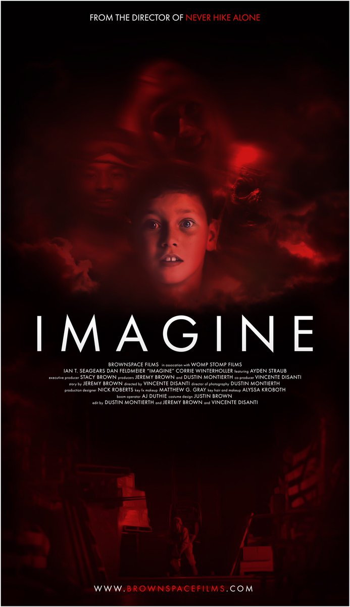 wompstompfilms's tweet photo. Excited to say the WSF and Brown Space Films co-production “Imagine” took home three festival awards this wknd: Best Pacific Northwest Short at @crypticon and Best Independent Film & Audience Award at the Kino Short Film Festival! Thank you crew for all the hard work! #crypt18 https://t.co/hi8EDNRXwG