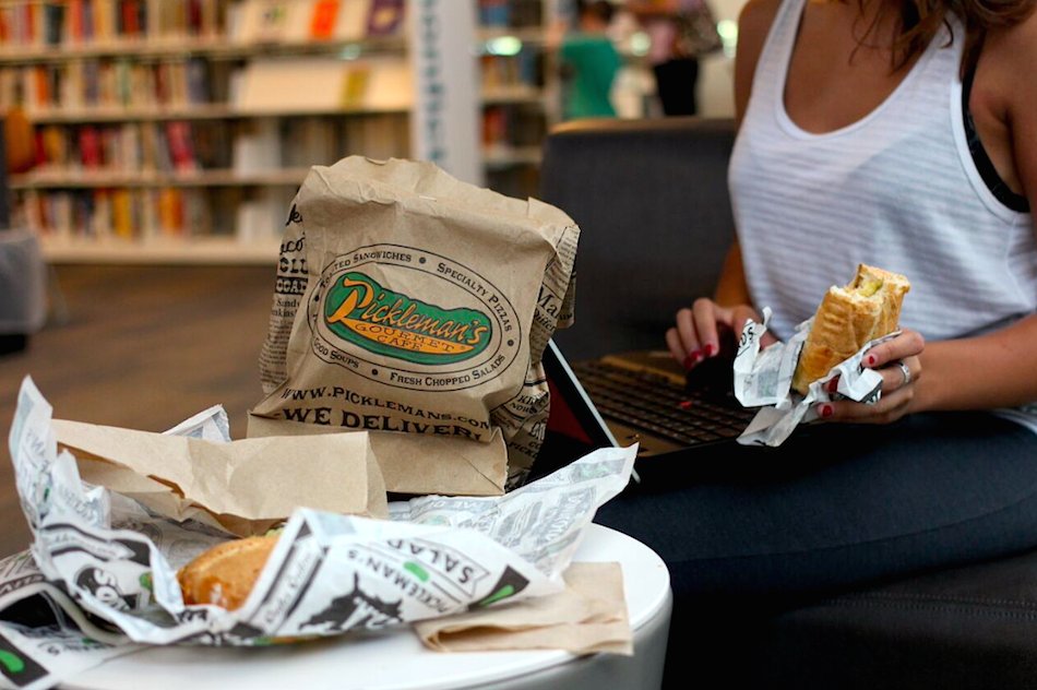 PicklemansKU's tweet photo. Unfortunately, we can't take your finals for you. But we can definitely make you a good luck sandwich! https://t.co/UM22Ikrtxg