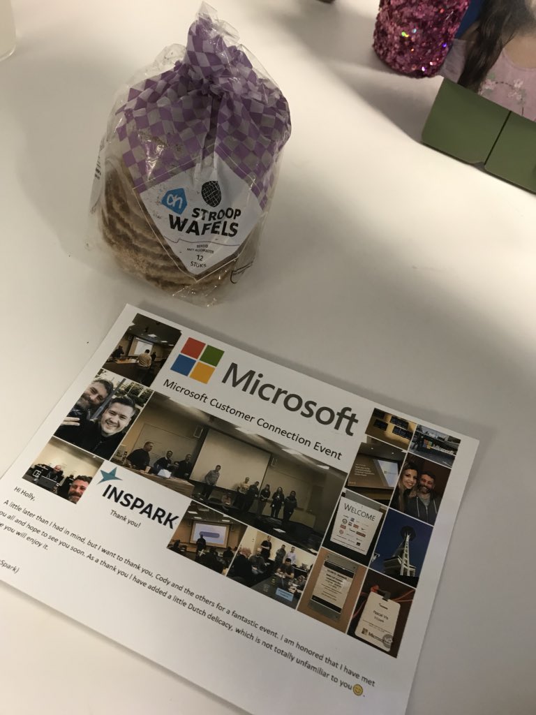 Lehman__Holly's tweet photo. I don’t know what I love more, thankfulness, sweet treats or an old school package in the mail. I won because I revived all 3 today! Thank you @pvis40 Our #SCCM #Intune #MVPs are the BEST. #grateful #BuildRelations #CustomerObession #Kindness https://t.co/9QYpiA9Mlv