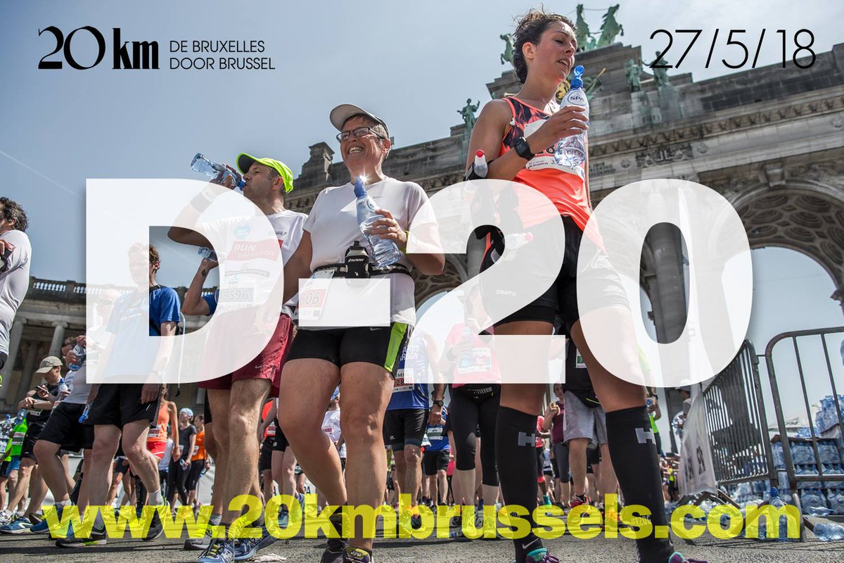 KBCBrussels's tweet photo. D-20! Target in sight: keep your training plan going, don't change shoes, hydrate, sleep and eat well! Let's GOOOOOO! #RunBrussels #20kmbxl #Runningtarget #betterforbrussels https://t.co/063oZmc4r9