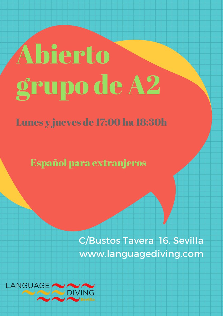 LanguageDiving's tweet image. Disfruta de la primavera en Sevilla aprendiendo español en Language Diving, un lugar muy singular. ¡Contáctanos! amelia.castillo@languagediving.com / +34 652 93 39 24 #españolensevilla #learningspanish #spanishcourses #enjoylanguages #spanishculture #ErasmusPlus #Erasmus