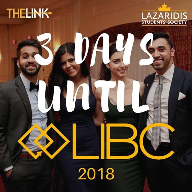 TheLinkWLU's tweet photo. THREE MORE DAYS! Get ready because our biggest event of the year is almost here!✨ #libc2018 https://t.co/cInvljdGT0