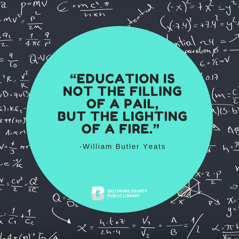 bcplinfo's tweet photo. Teachers: Thank you for everything you do. We honor you.
#noblestprofession #thankyou #TeacherAppreciationWeek #BaltimoreCounty https://t.co/pW7RDehtuo