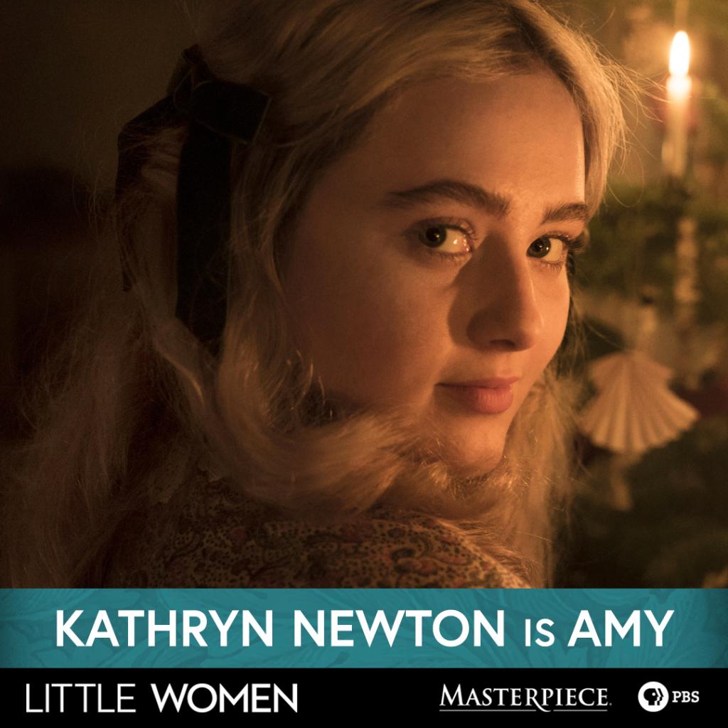 Amy March comes to life as <a href="/kathrynnewton/">KATHRYN NEWTON</a> takes on the role of the youngest March sister in MASTERPIECE's new adaptation of #LittleWomenPBS airing Sundays May 13 &amp; 20.