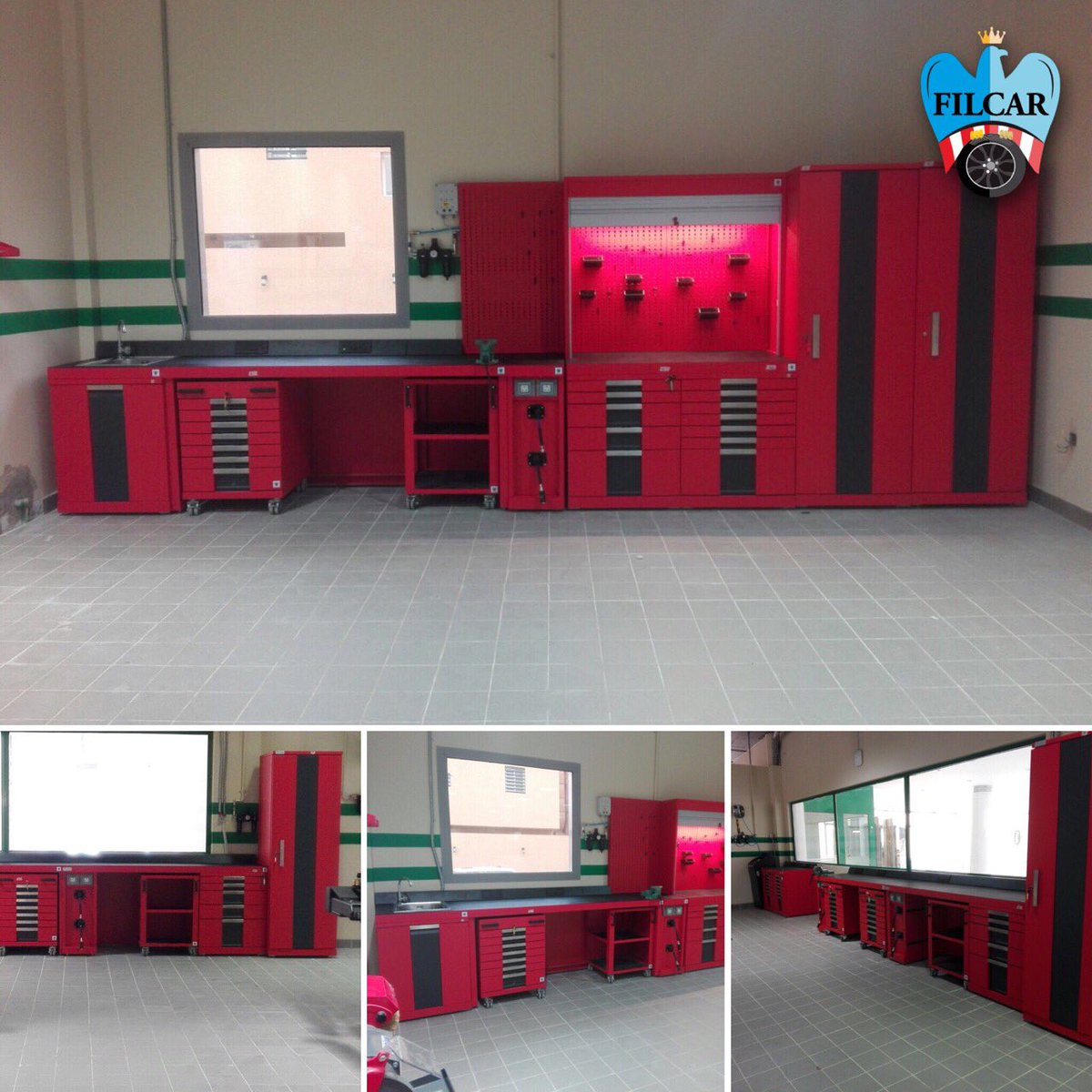 FilcarSpa's tweet photo. FILCAR Workbenches in flame red and black. Designed for a ROYAL HIGHNESS in Asia.
#befirstbefilcar #filcar #evoline #royal #highness https://t.co/vXYriUyzdD