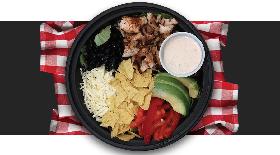 TwistedFresh's tweet photo. Weekly Special~ FIESTA CHICKEN SALAD • $8.25
Organic Cajun seasoned chicken with black beans, red bell peppers, fresh avocado, pepper jack cheese, crushed tortilla chips, and fiesta ranch dressing served on the side. As a salad or quinoa bowl for $8.25. #freshstart https://t.co/ptftJaAN6o