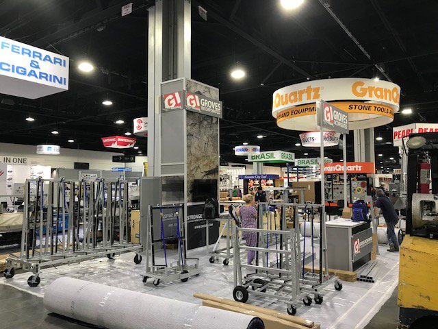 GrovesInc's tweet photo. @Coverings starts tomorrow in Atlanta, Georgia! You can find us at booth 6232.
---
#coverings #coverings2018 #tradeshow #Atlanta #Georgia #grovesinc #stone https://t.co/KGWUvFhKUv