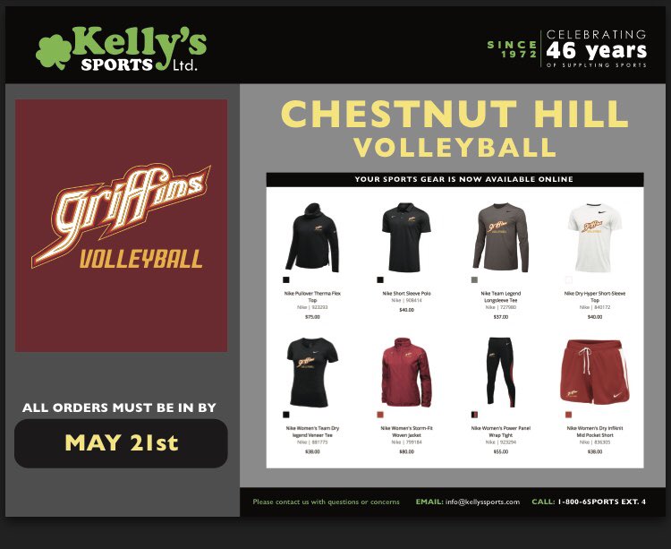 CHCVolleyball's tweet photo. Time for new gear! Check out this summer’s flashstore...ends May 21st https://t.co/GZrfywyXUT https://t.co/d0oL5LekUy