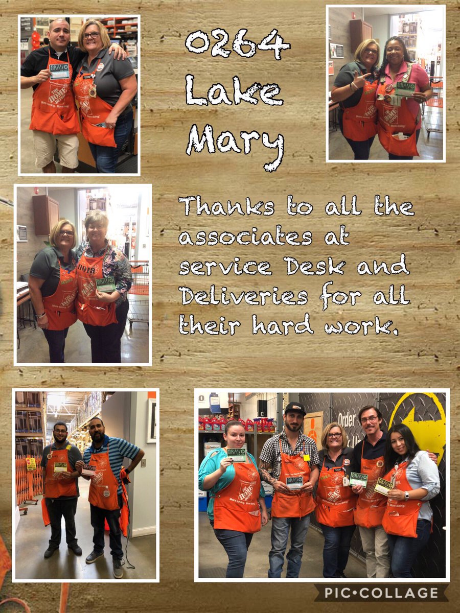 Thanks @DebbieG120785 for taking care of all this hard workers. Bravo card <a href="/LakeMaryHD/">Home Depot Lake Mary</a> #VOA365