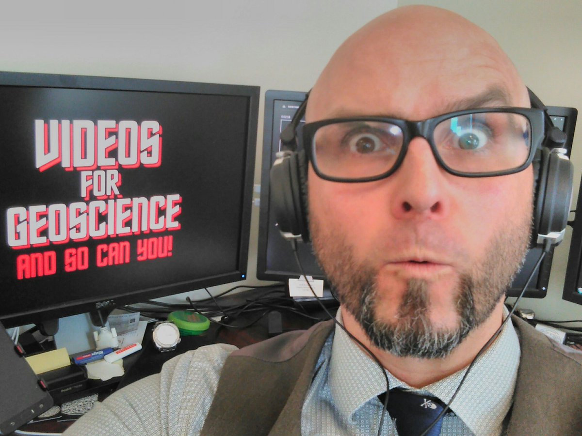 DrChrisGeoSci's tweet photo. A reminder for people attending #Geoconvention to come to my #showcase talk #Videos for #Geoscience and so can you! #Tuesday 1230PM in the main hall. #Geology #geophysics #yyc #calgary #oilandgas #energy #scicomm https://t.co/dE21tsF8nN