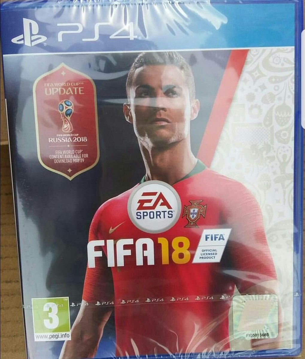 SportsGamer4K's tweet photo. Se empezaron a circular versiones físicas del #FIFA18 con la expansión del Mundial de #Russia2018 🇷🇺
¡Que lindo se te ve #FIFA18WorldCup! 🏆 https://t.co/UYc8stxuNN