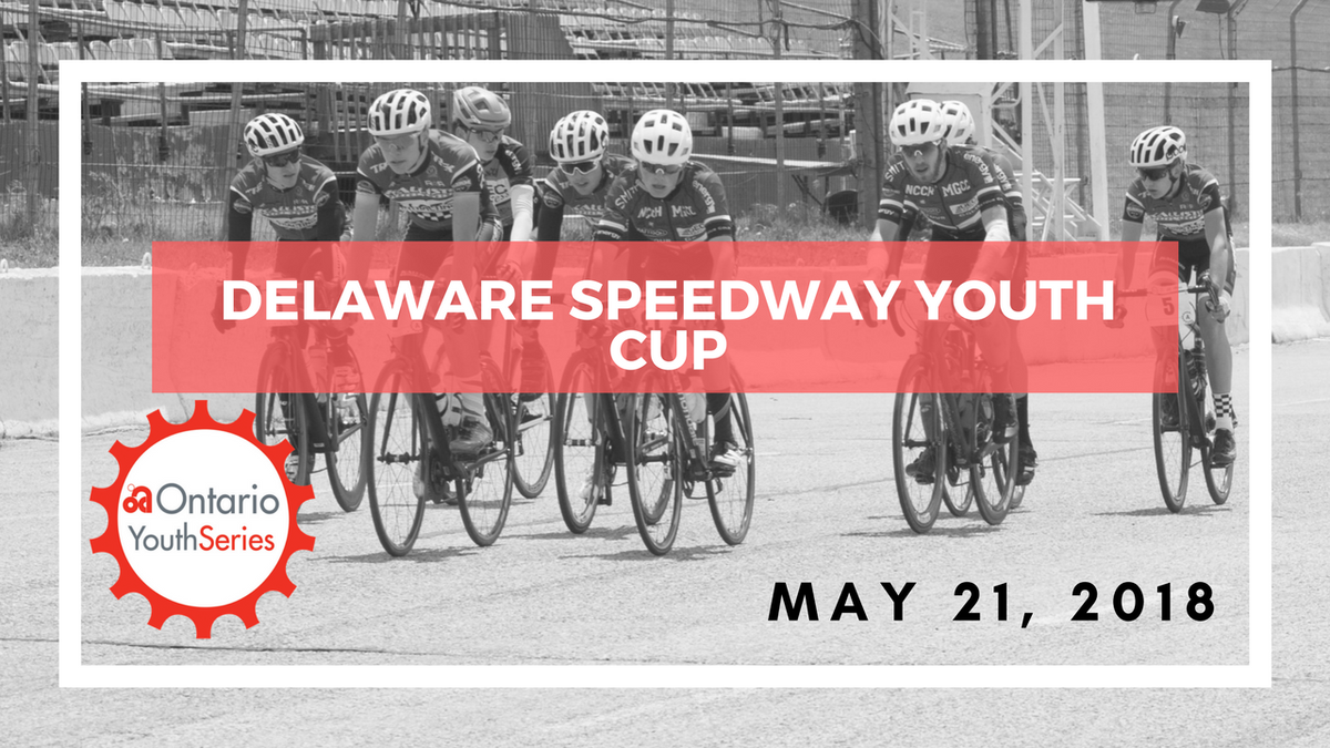 Ontario Cycling (@ontariocycling) on Twitter photo Register now until May 18th at midnight for the @TeamKallistoFCV Delaware Speedway Youth Cup! The event is taking place on May 21st and will be the first race of the 2018 Youth Road Development Series! To register visit: ow.ly/f1j630jSqTu Register now until May 18th at midnight for the @TeamKallistoFCV Delaware Speedway Youth Cup! The event is taking place on May 21st and will be the first race of the 2018 Youth Road Development Series! To register visit: ow.ly/f1j630jSqTu