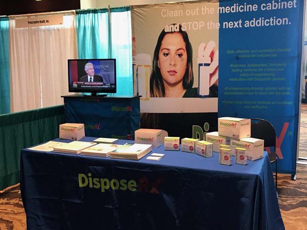 DisposeRx's tweet image. The DisposeRx team is participating at the National Council for Prescription Drug Programs annual conference this week in Scottsdale. If you are attending, please drop by booth #220 and be sure to say hello to our colleagues Dr. John Holaday and Ms. Ann Hamlin! #disposalsolution