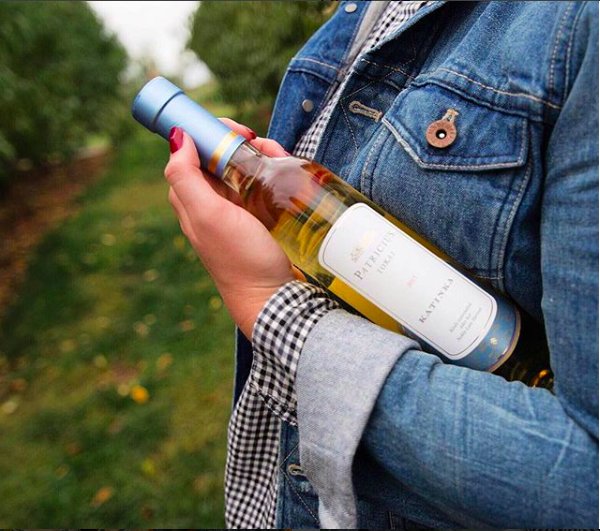 Our sweet Katinka is made from botrytis berries and partial botrytis berries, from Furmint and Harslevelu. #wine #winelover