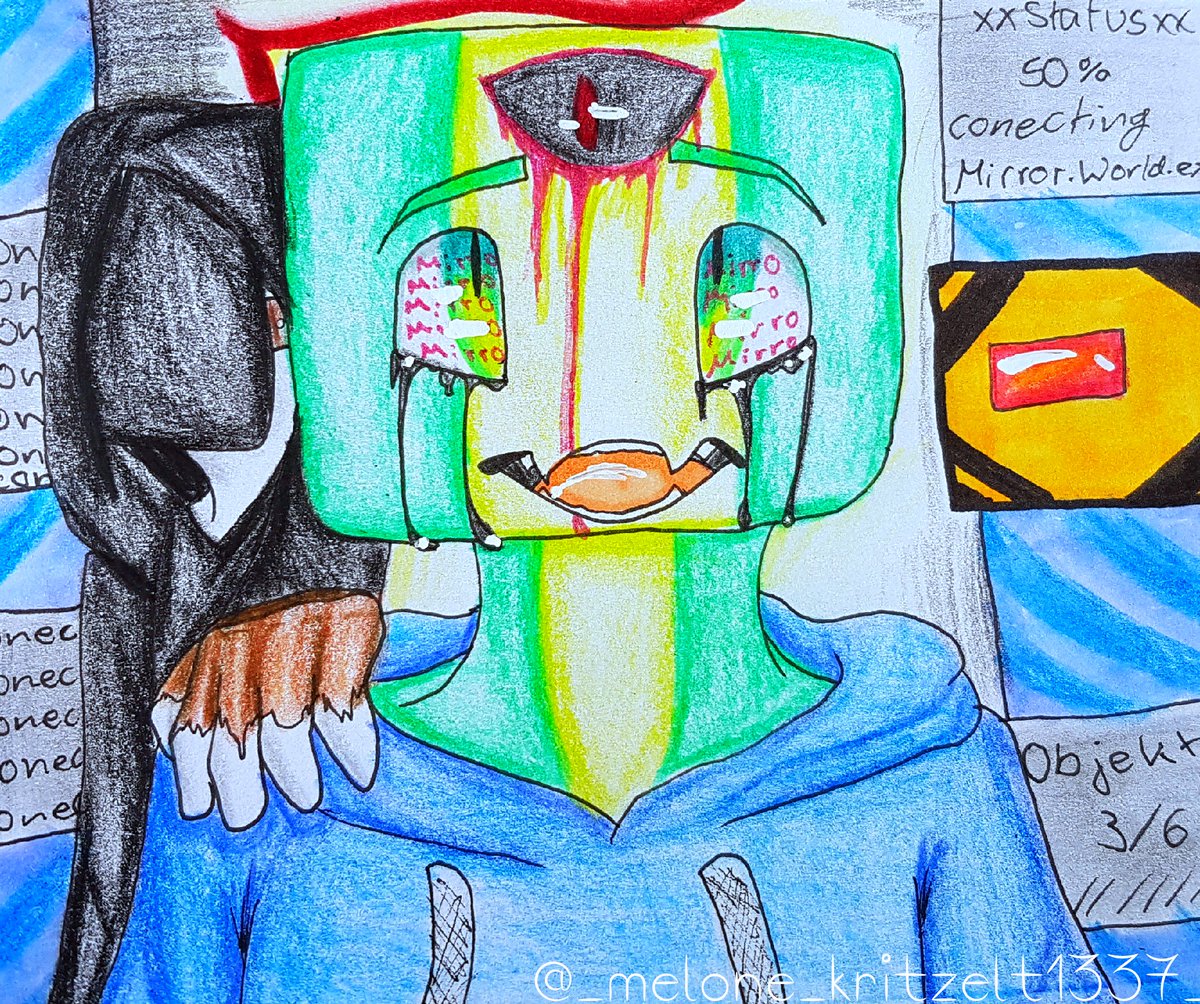 Uzivatel Melone Kritzelt1337 Na Twitteru Chaosflo44 D Das Neue Fanart Von Utopia Ich Lieeeebe Die Folge Es Ist Irgendwie Creepy Aber Auch So Cool Mega Sicke Folge Man Aber Zum Bild 3