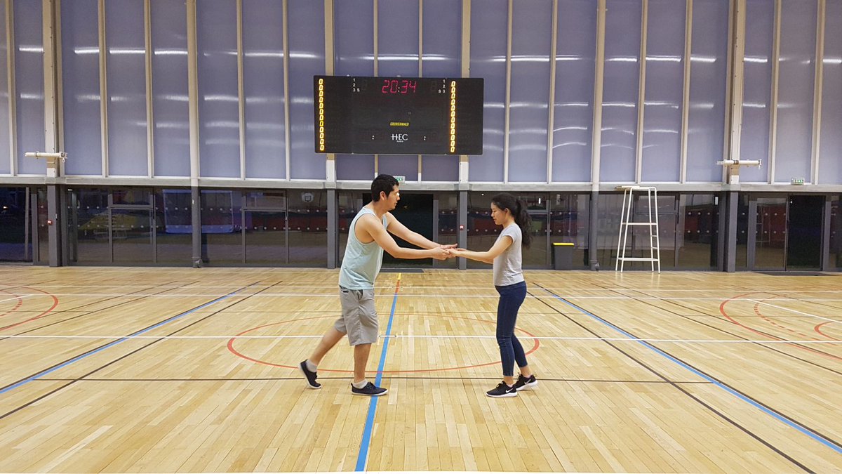HECMBAT's tweet photo. With three days to go until #MBAT2theFuture, the pressure is ON! HEC MBAs scaled rock walls, spiked volleyballs in the sand, practiced their frisbee toss, and got saucy with salsa, going for gold at #MBAT2018! https://t.co/yvaJ3oOAkg