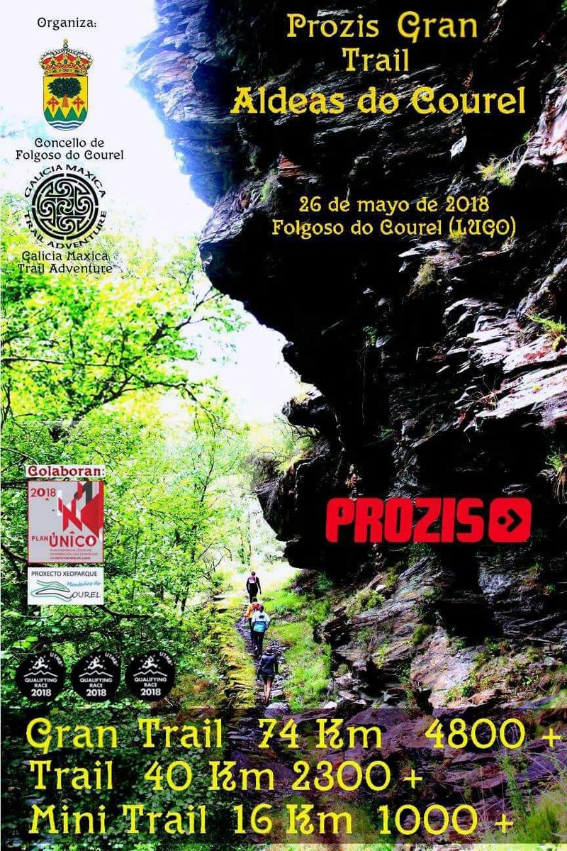 O_Courel's tweet photo. Prozis Gran Trail #ALDEASdoCOUREL

26 de maio de 2018
#FOLGOSOdoCOUREL

@Prozis @ProzisEspana #TrailAdventure @COURELMOUNTAIS #SerraDoCourel https://t.co/P6Lg3lYwcZ