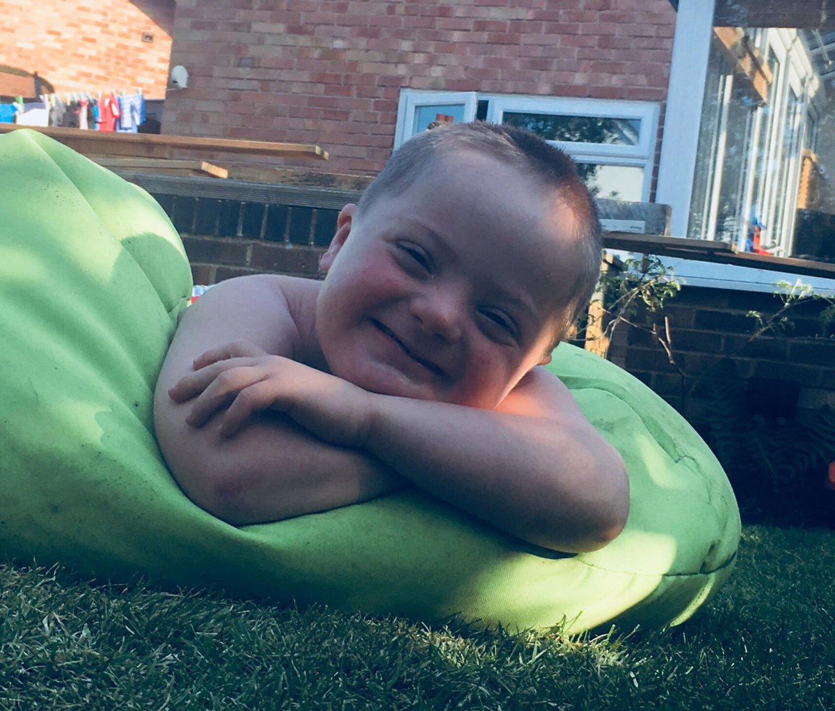 My beautiful boy! Full of fun, full of cheek! He’s the best company and a fab brother to his sis and bro! And he’s ours ❤️ #sunnyfamilydays #wouldntchangeathing #luckyfew #equallyvalued #positiveaboutdownssyndrome