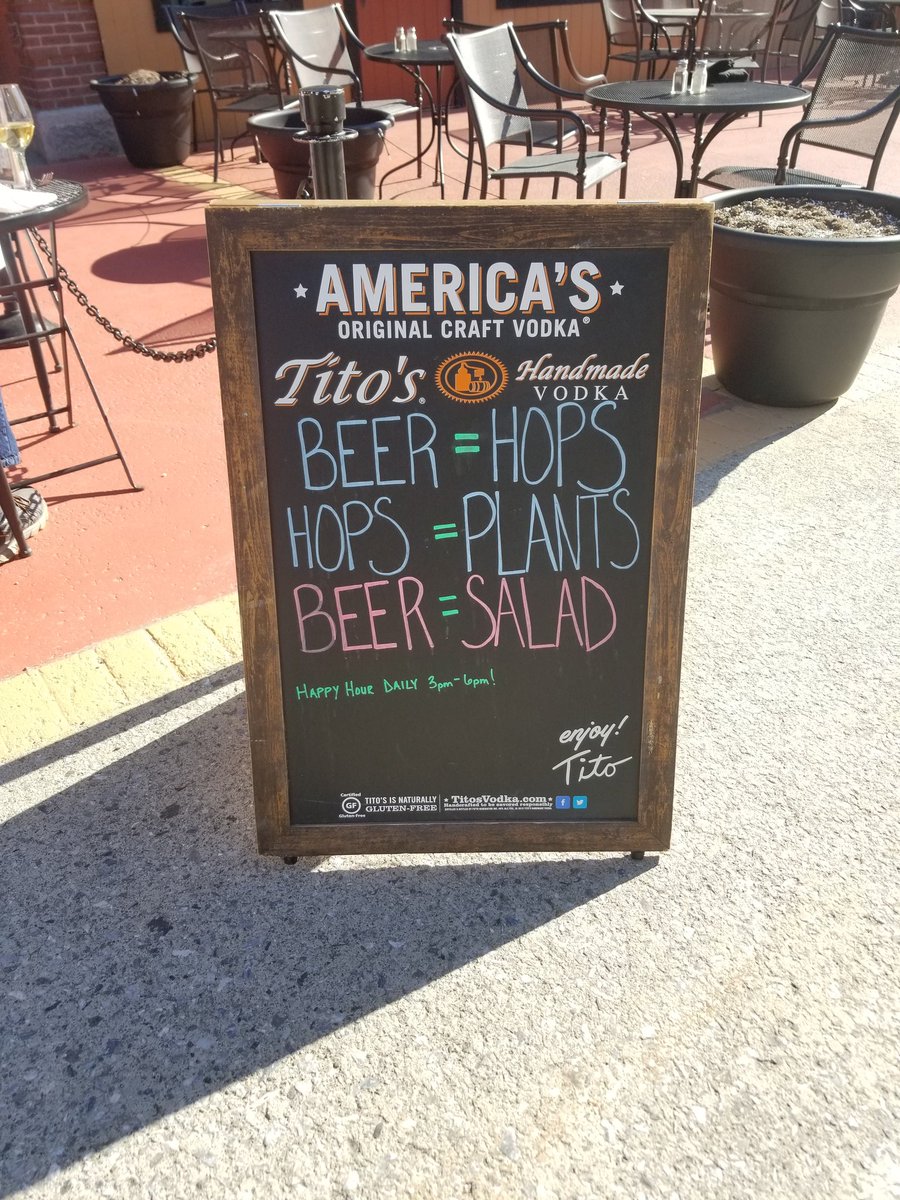 According to this sign, we're on a diet 😉