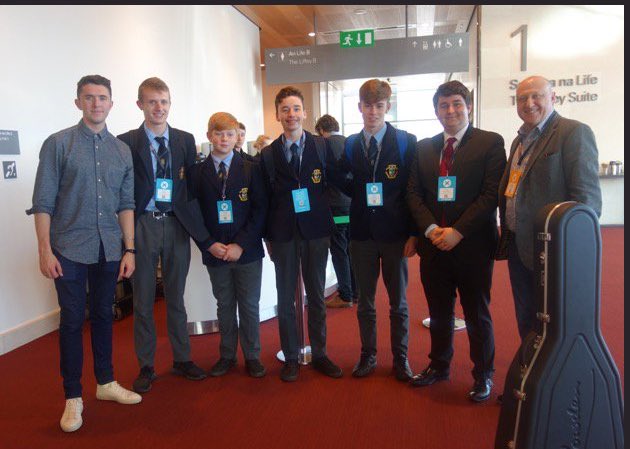 Best of luck to Ryan in Eurovision, great talking to you about the bicycle of life at the Dublin Tech Summit. #GoRyan #simpleinnovation <a href="/YSInow/">Young Social Innovators</a>