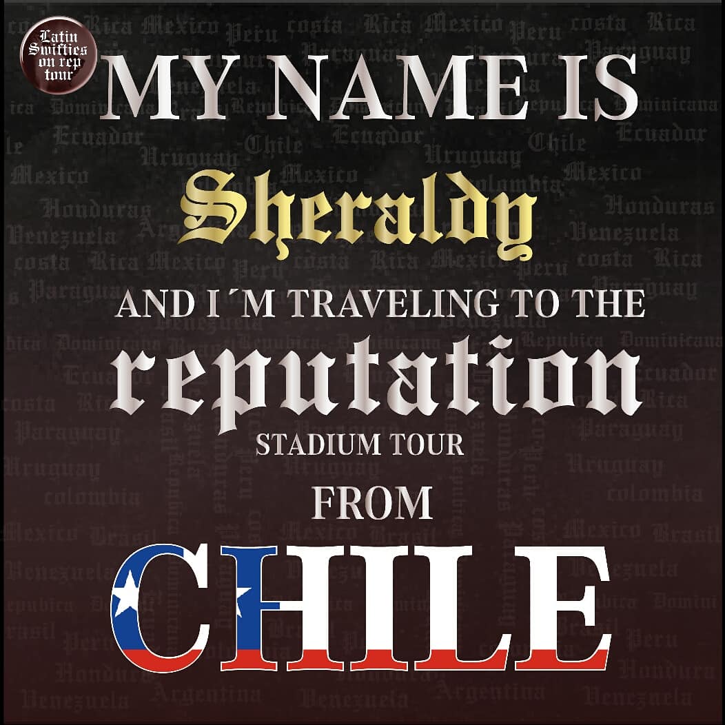 sher8913's tweet image. Hey @taylorswift13 @taylornation13 I and my friends will be traveling from Chile to see you on July 21 in New Jersey!! 😱💖 We are very excited to begin the reputation Stadium Tour. I see them soon!! 😘😘

MetLife Sec 10 Row 32 Seat 6
#LatinSwiftiesOnRepTour #latinSwifteOfTheDay