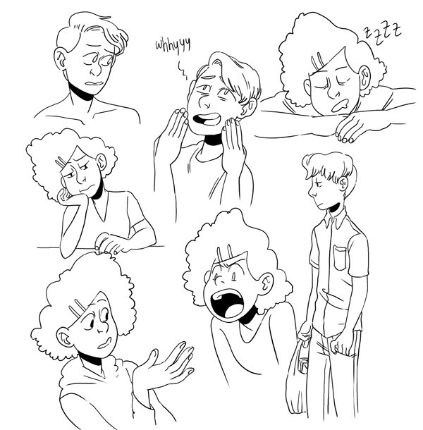 I'm just having a lot of fun doodling and not feeling like I need to Finish™ things 