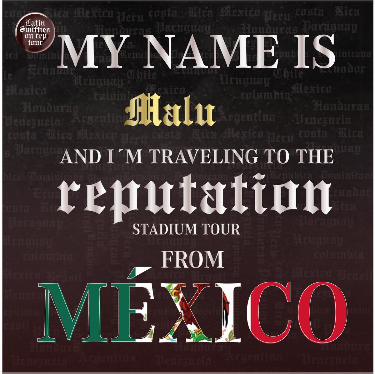chikane_hipster's tweet image. Taylor can not wait to see you and make my dream come true!!! @taylorswift13 @taylornation13   #LatinSwiftiesOnRepTour #LatinSwiftieOfTheDay #taylorswift
