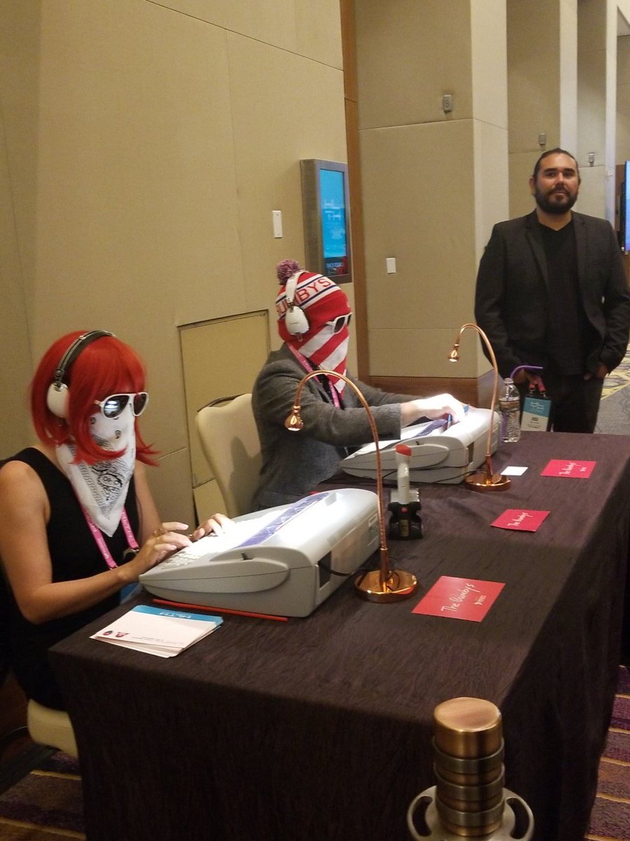 pattibrooke's tweet photo. A mystery station @ #HLTH2018. #mystery #learningbreak https://t.co/8tvHkbxtsa