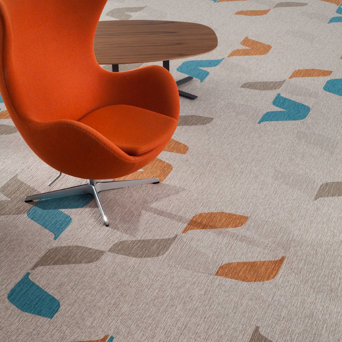 BlueCarpetes's tweet photo. A coleção Kai foi inspirada na atmosfera relaxante do mar e no ritmo das ondas. Essa e outras coleções @MillikenFloors no showroom da Blue, em São Paulo. https://t.co/3xZrmYeXKr