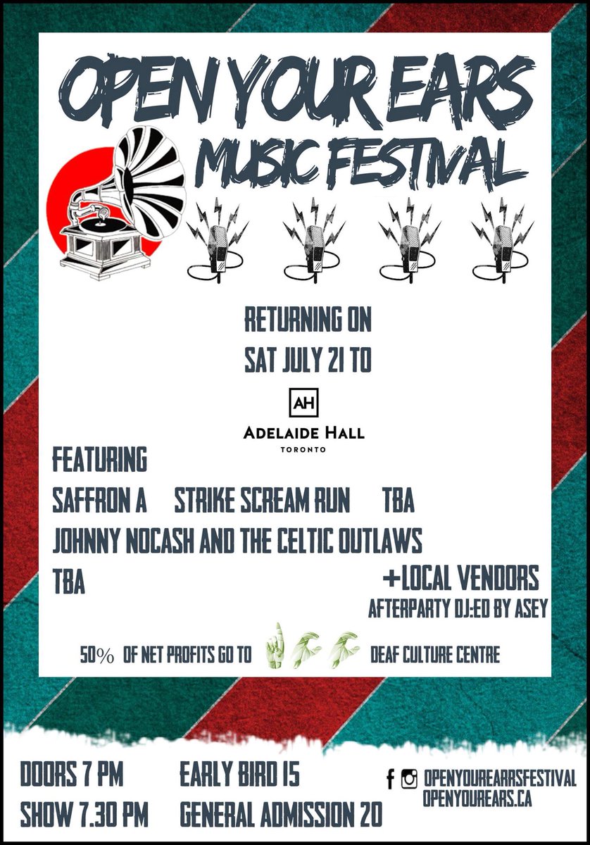 Open Your Ears (@openyourearsto) on Twitter photo 