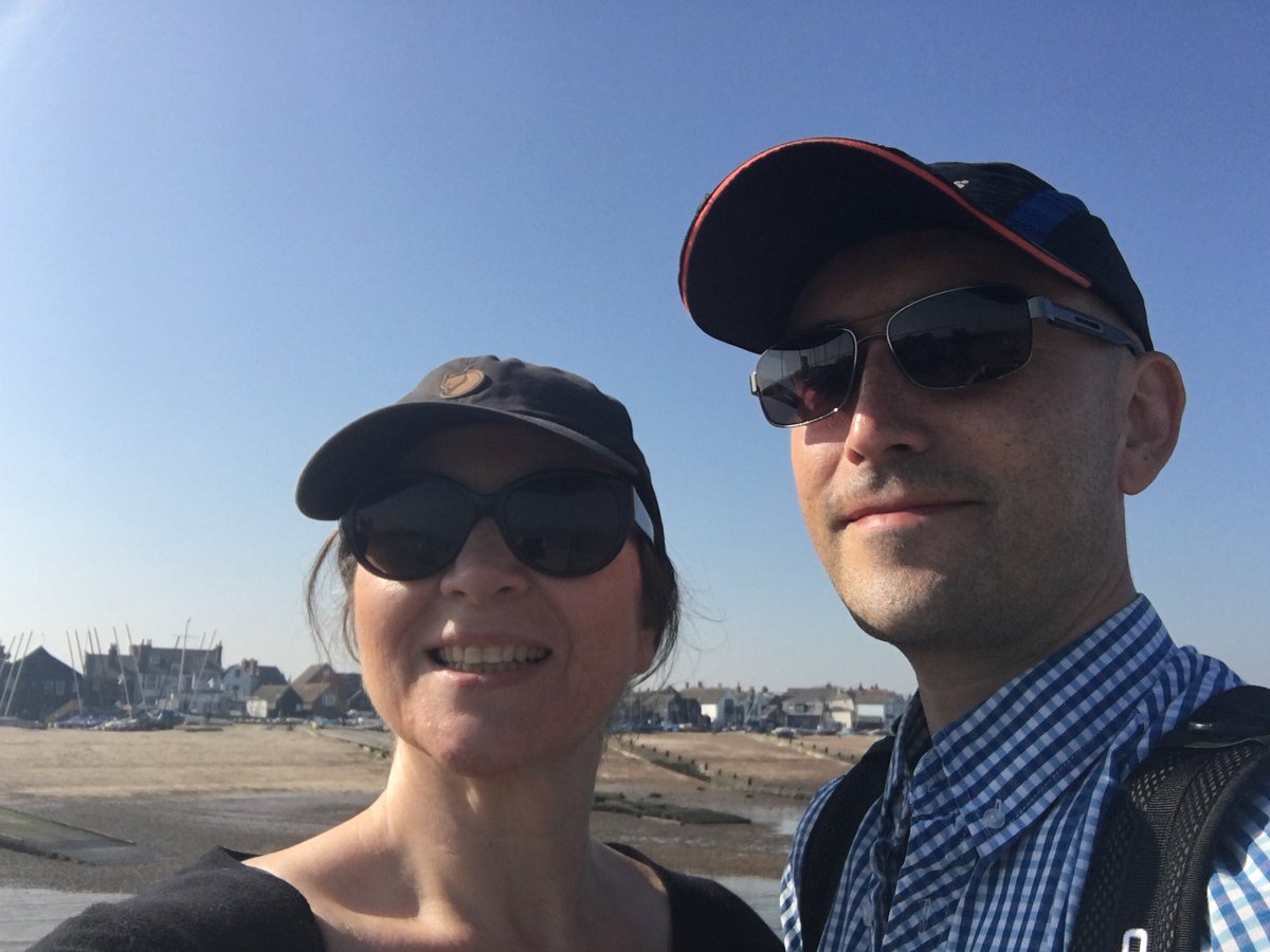 clairejwells's tweet photo. The struggles of thinning hair in the sun #helmethair  #whitstableweekend https://t.co/qVdyUSfuKf